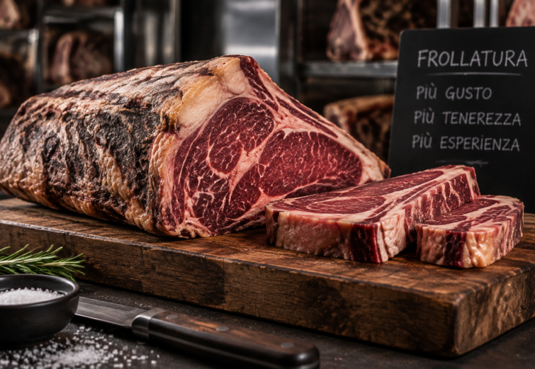 Frollatura carne